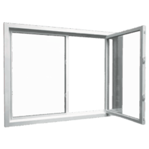 Single sliding vinyl window – smooth-glide, space-saving window installation for GTA homeowners. Single slider window with one operable sash and one fixed pane, designed for easy operation and energy efficiency in Toronto homes.